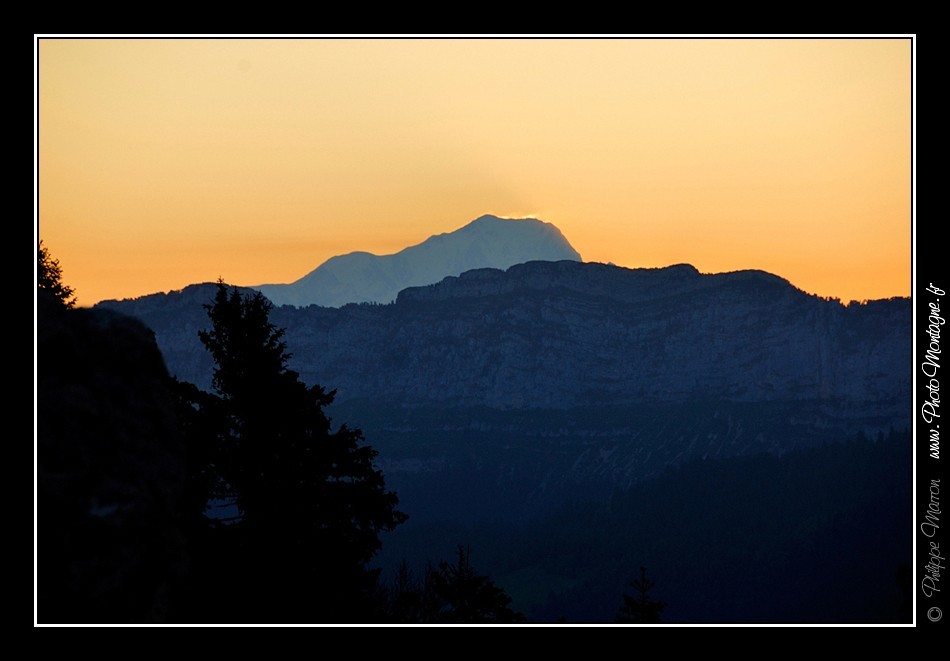 Lever de soleil en préparation